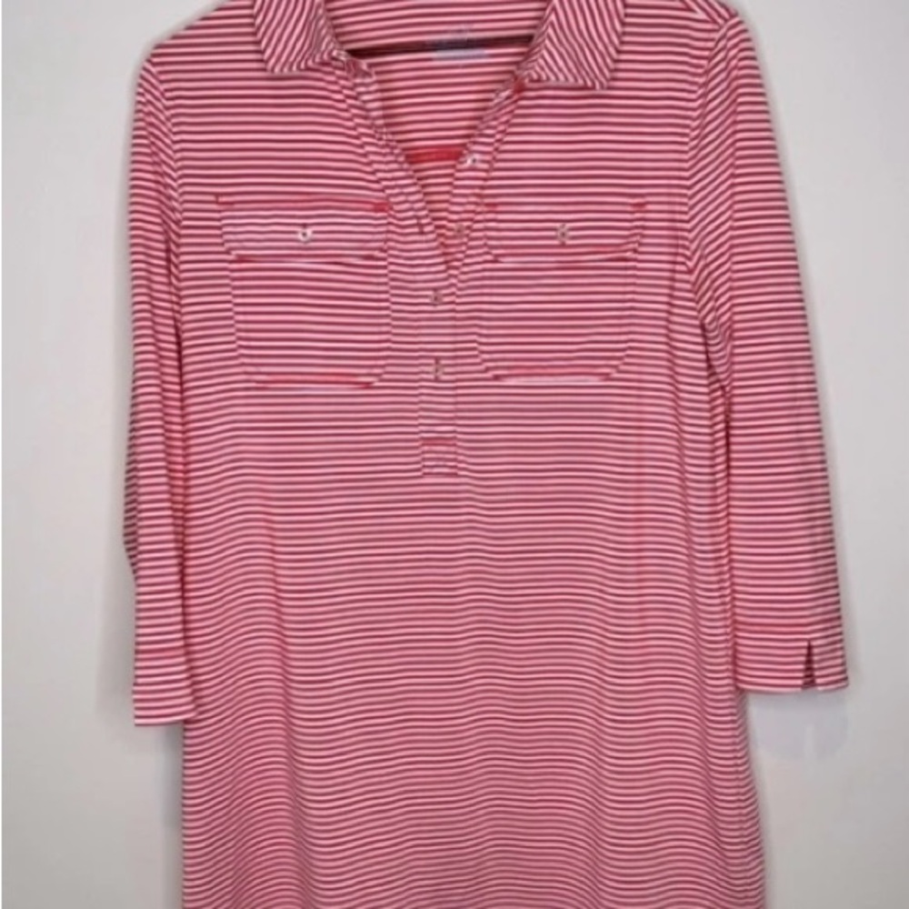 Vineyard Vines Sankaty Margo Performance Catalina Cloth Dress